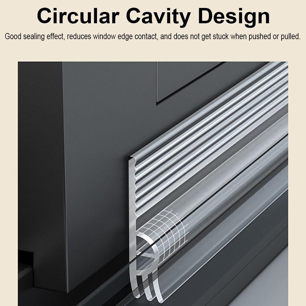 2/4 м Ветрозащитная уплотнительная лента для раздвижных окон, защита от насекомых, уплотнитель, защита от сквозняков