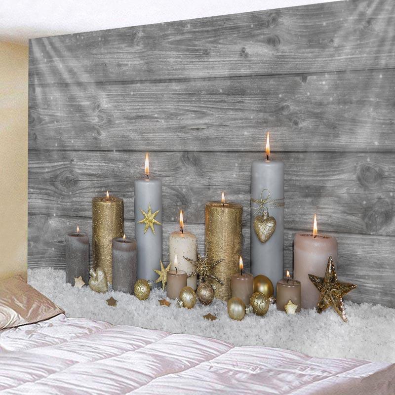 Рождественские подарки, рождественские украшения, печатные гобелены, предметы интерьера, гостиные, спальни, настенные украшения, гобелены