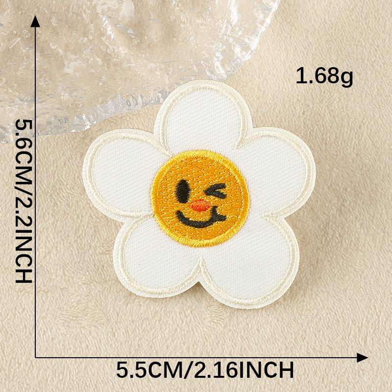 Оригинальный вышитый логотип, мультяшный значок, английская буква, нашивка, аксессуары, ручная работа, сделай сам, вышитая наклейка, наклейка из ткани