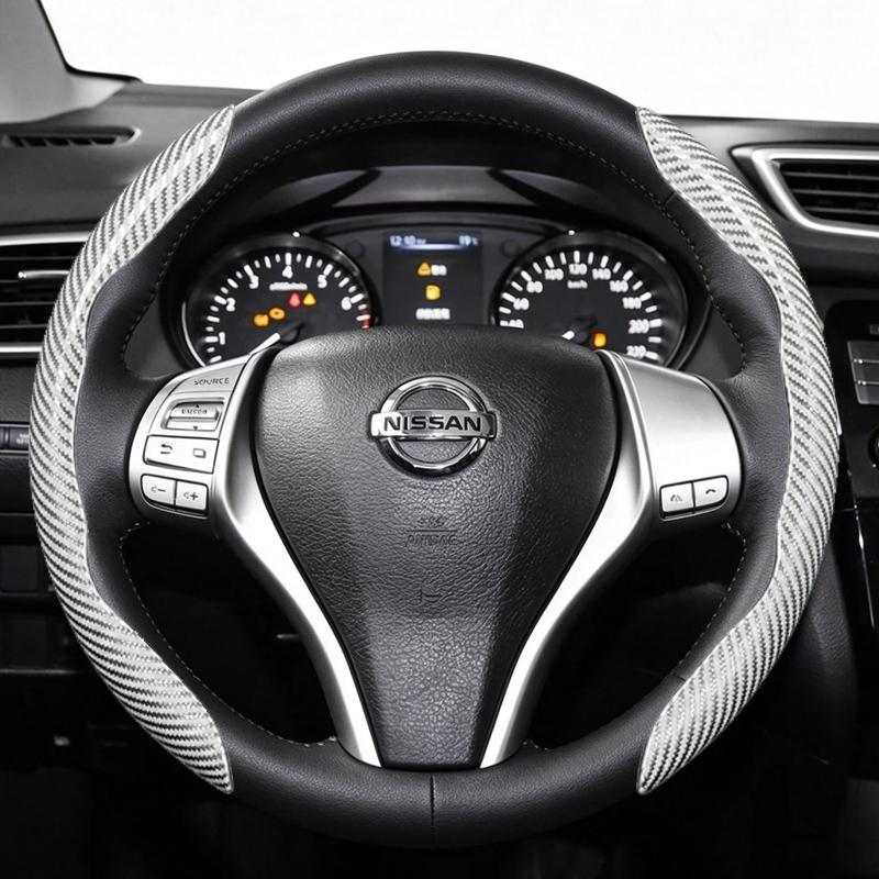 Suitable for Nissan  Steering Wheel Cover Suitable for Qashqai J10 J11 March Terrano2  Juke N16 Xtrailt31 T32 E11 Y62