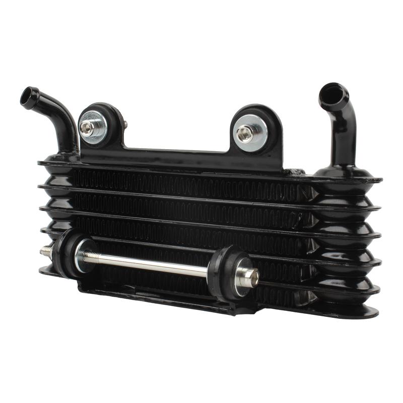 Motorcycle Universal Oil Cooler Radiator Cooling Engine Aluminum Accessories for 50 125 150 250 Racing Pit Dirt Bike Motocross