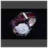 Б/у мужские часы Seiko ALBA хронограф, модель для зарубежного рынка, 10 Бар, коричневый кожаный ремешок, черный