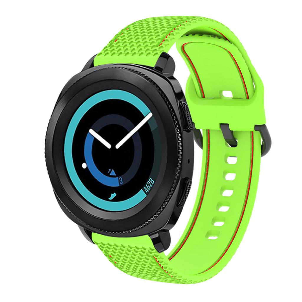 Ремешок для часов 20 мм для Samsung Gear Sport / Gear S2 Classic 732 Смарт-браслет Мягкие силиконовые браслеты Браслет Ремешок на запястье новый стиль