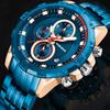 Men's Sports Watches  Fashionable Luminous Waterproof Multifunctional Quartz Men's Watch  Small Three-pin Watch