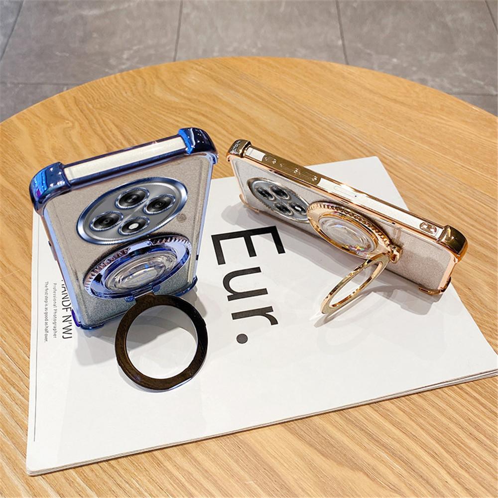 Магнитный чехол-подставка с зыбучим песком для телефона OPPO Reno 11F 5G 12 11 Pro A16 A16S A53S A54S A17 A5 A9 2020 Блестящая противоударная накладка