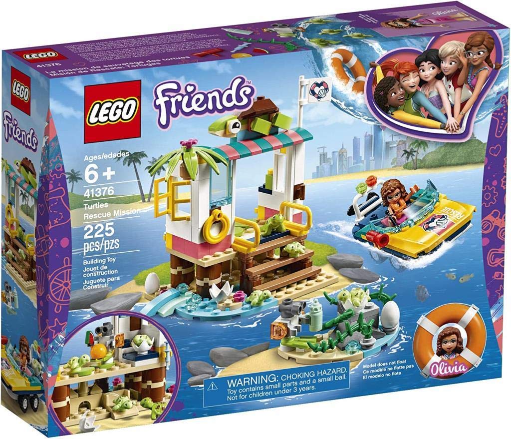 LEGO Friends Sea Turtle Rescue Center 41376 Игрушка-блок Девочка