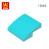 Нетоксичный 173 шт./Лот 15068 Наклонный Изогнутый Блок 2x2 Moc Цветные Аксессуары Совместимые С Кирпичиком Diy Детская Игрушка Детали Сборки