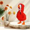 Desk Goose Hoodie 7-Inch Goose Statue Outfit Miniature Hoodie with Drawstring Clothes for Desktop Goose Table Decoration