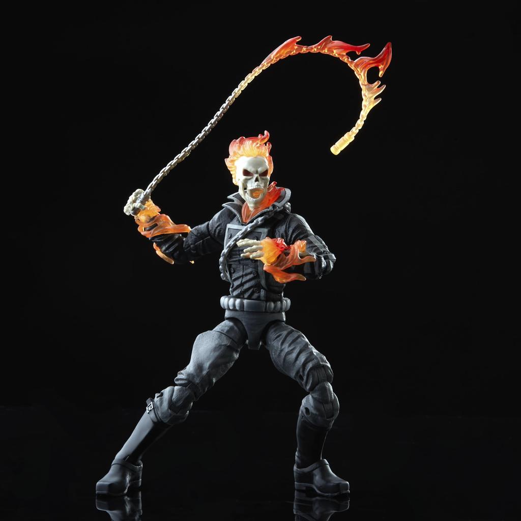 Hasbro Marvel Legends Series Marvel Comics Ghost Rider Action Figure with 6 Accessories Authentic 6-inch (F3450)