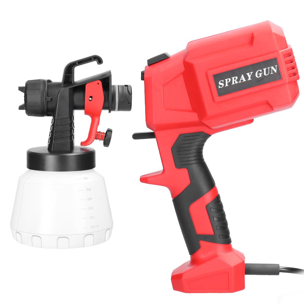Электрическая машина для распыления краски, 800 мл, большая емкость для краски, съемная многофункциональная высокая