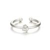 PAIGEFLYNN JEWELRY [925 Silver] Moissanite Plus Open Ring