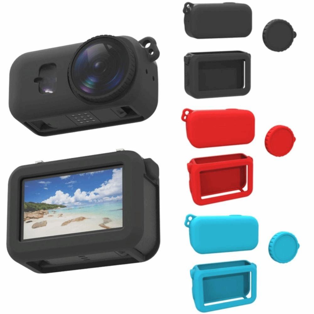 1 Set Lens Cap Silicone Case Camera Body Protector Soft Shell for DJI Osmo Nano Accessories