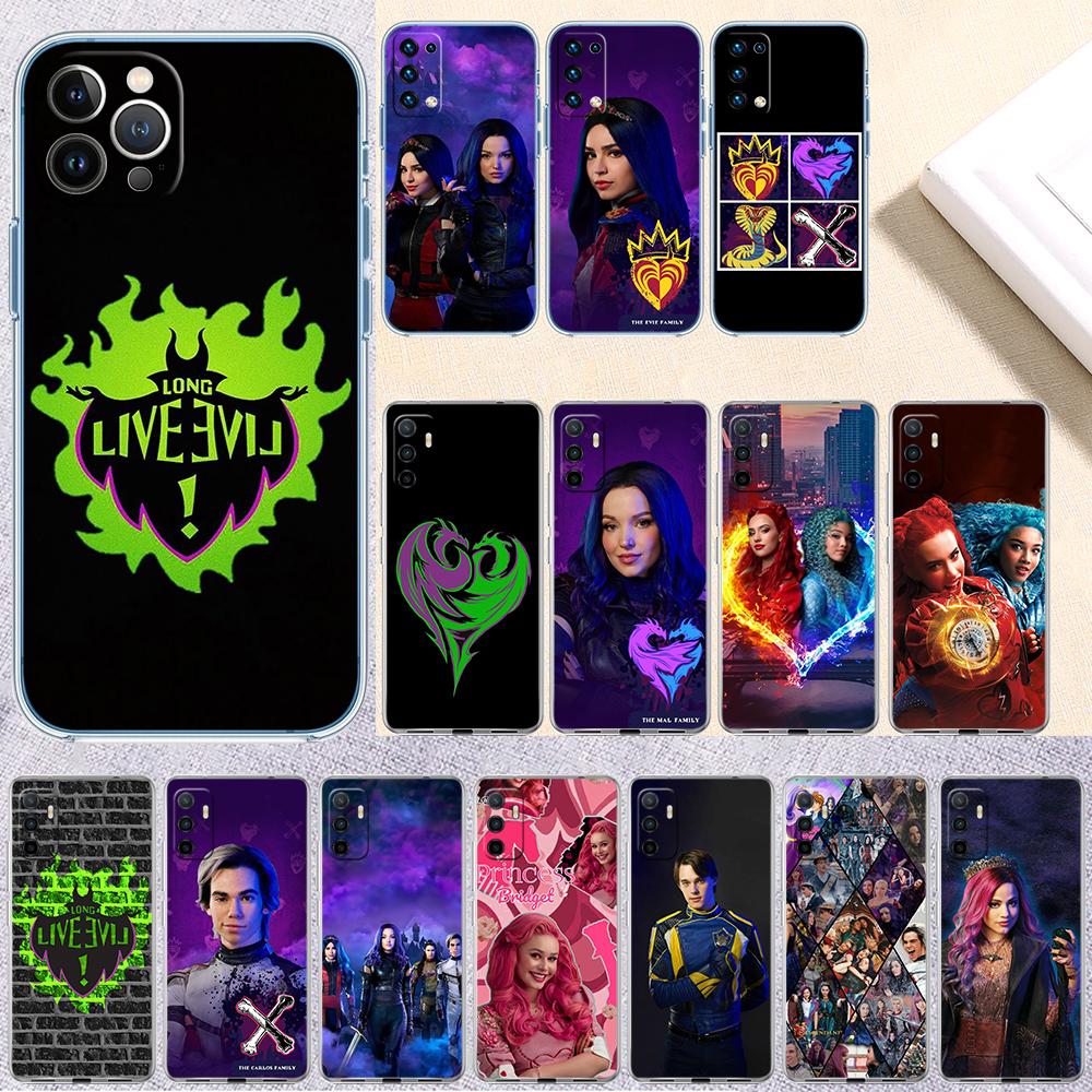Descendants Transparent Phone Case for LG K22 K30 K40 K40S K41 K42 K50 K50S K51 K51S K52 K61 K62 K71 K92 Q61
