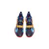 Anta Youth Warrior Basketball Shoes Kids Sneakers Blue Yellow Orange 312251105-5