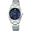 Women's SWCW147 (EXCELINE Women's) Round Watch Silver Pure Titanium *Diamond Shield Analog