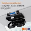Press Switch Car Glasses Box Shock-proof Eyeglasses Protection Box Car Sunglasses Holder  Car Visor
