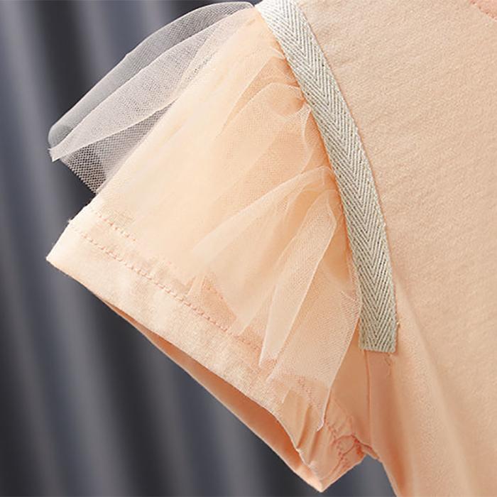 Футболка для девочек 3, 5, 6, 7, 8 лет, футболки с короткими рукавами для мальчиков, детская одежда с вышивкой, детская одежда для дня рождения