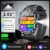 LIGE Умные часы со светодиодным фонариком 2.01" TFT большой экран Спорт Фитнес Мониторинг здоровья Bluetooth Звонки Водонепроницаемые умные часы