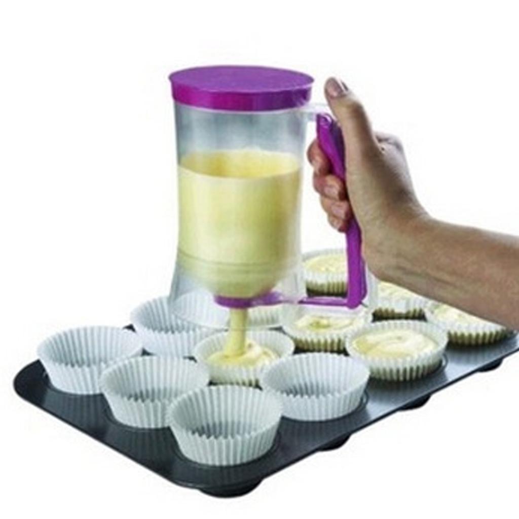 Batter Dispenser Measuring Cup For Precise Pouring And Baking Needs Made Of Food Grade Material With Non Slip Handle
