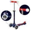 Самокат мини Micro Mini Deluxe Magic LED тёмно-синий