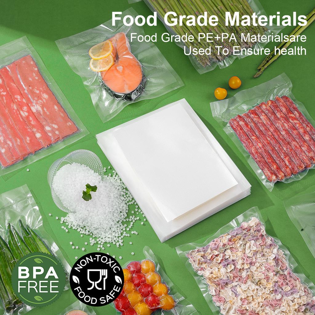 100pcs/lot Kitchen Vacuum Bags for Food Vacuum Sealer Packing Machine Food Storage Bag BPA-Free Kitchen Accessories