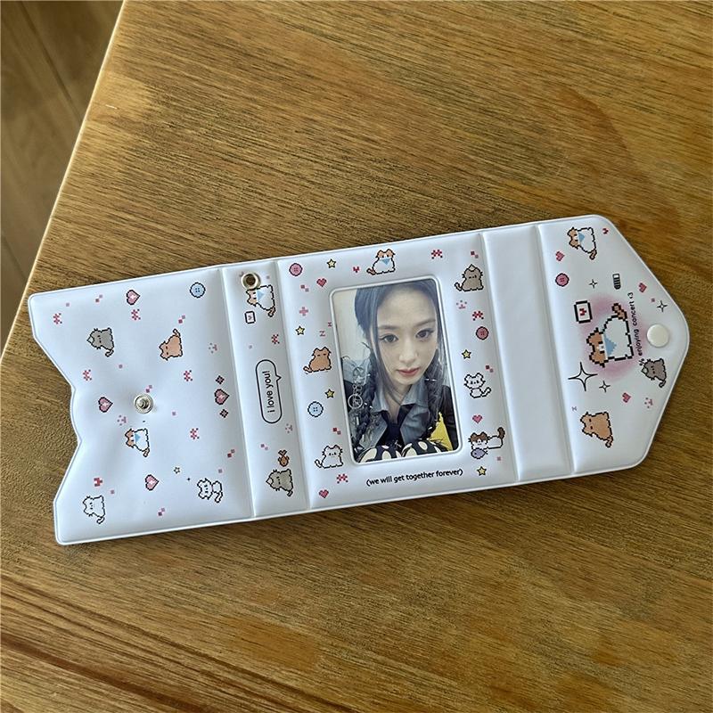3 Inch 40 Slot Photo Card Card Holder Kpop Binder Idol Postcard Lomo Card Photo Album Collector Card Binder Photocards