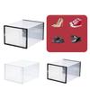 Transparent Shoe Box Stackable Design High Strength Large Capacity Dustproof Clear Shoe Organizer Magnetic