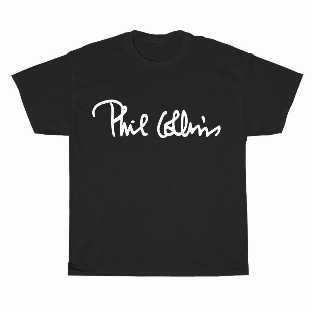 New Phil Collins Sign logo Unisex T-Shirt Funny Size S to 5XL