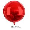 50/60 Inches 4D Balloons Rose Gold Round Balloons Valentine's Day Foil Balloons  Party Decorations