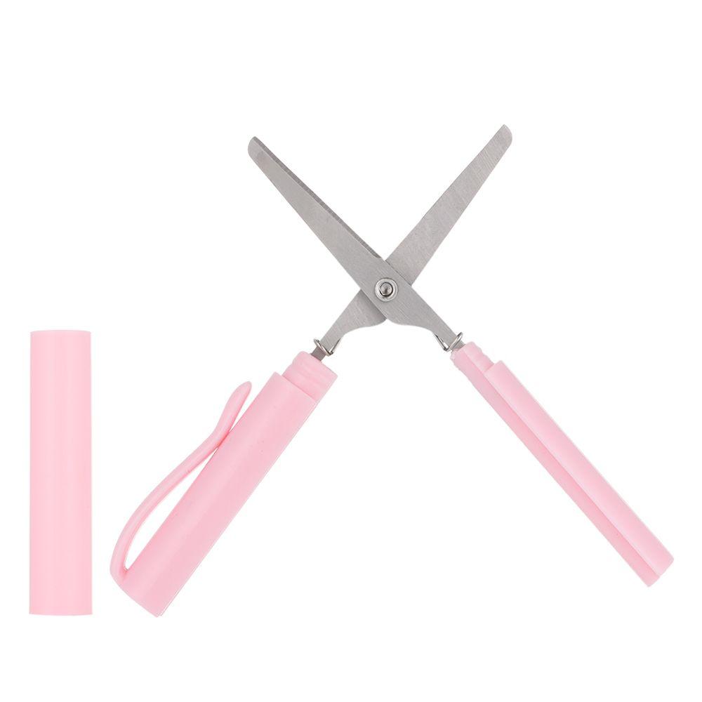 DIY Multifunction Paper-Cutting Art Tool Folding Scissors School Office Supplies Pen Shape Scissors