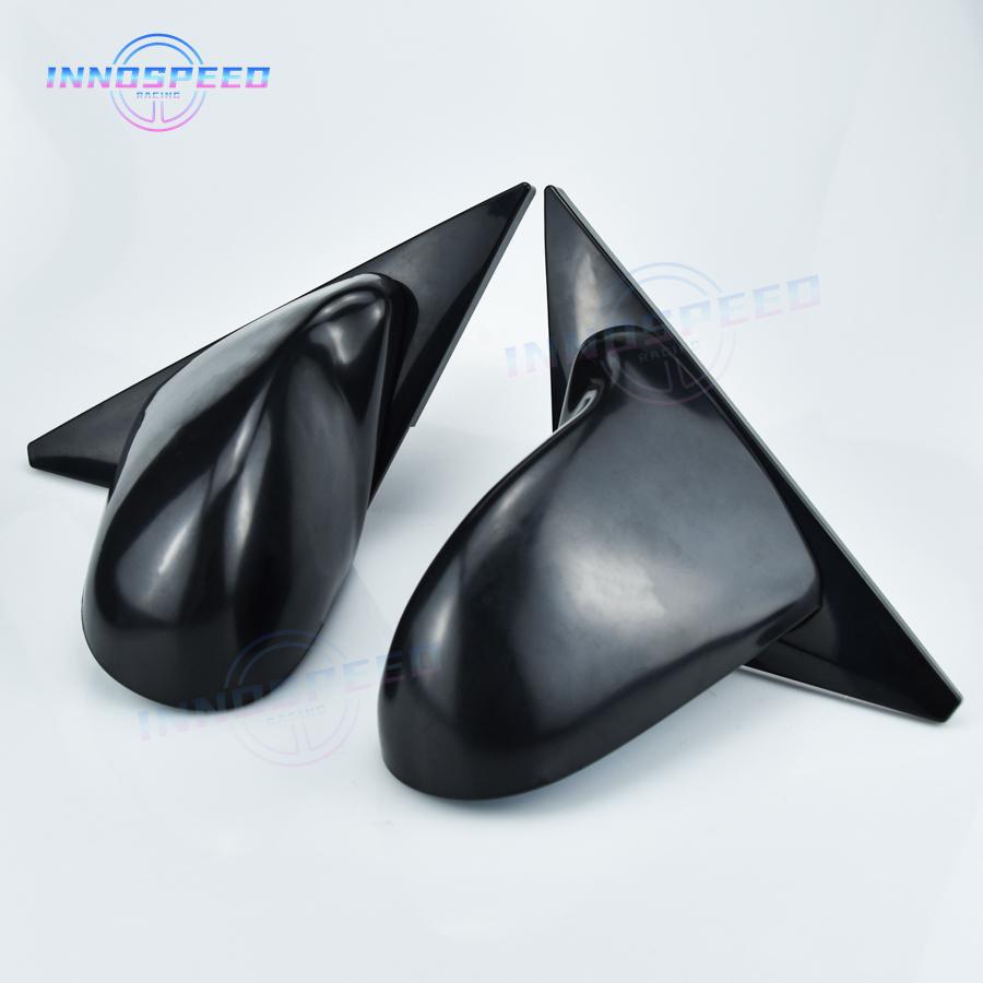 JDM Racing Spoon Carbon Fiber Look Side Rear View Mirror for Honda Civic EG EK 92-00 4-Doors