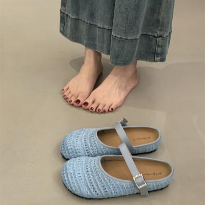 Модные новые женские мюли-шлепанцы с вырезами, модные неглубокие шлепанцы, элегантные туфли-слипоны для платья, удобная женская обувь