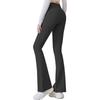 Yodilala Sportswear Flared Pants for Beautiful Loose Size S Women's Leggings, Yoga, Legs, Sweat-Wicking, Quick-Drying, Fit, Stretch, Black,