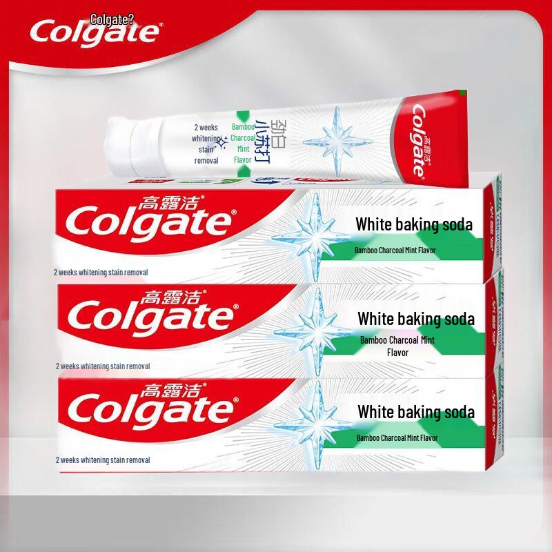 Colgate Отбеливающая зубная паста с активированным углем и мятой