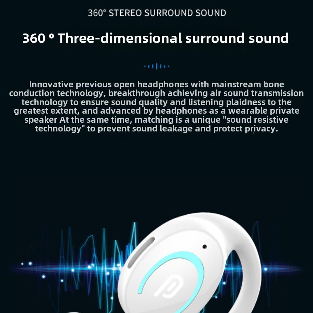 Новые Bluetooth-наушники с подвесным ушным вкладышем, беспроводные, сверхдлинные, выносливые спортивные наушники