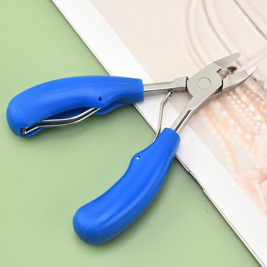 Профессиональные кусачки для вросших ногтей, изогнутая конструкция клюва, набор для стрижки ногтей для толстых/вросших ногтей, инструмент для точного маникюра и педикюра для домашнего салонного использования