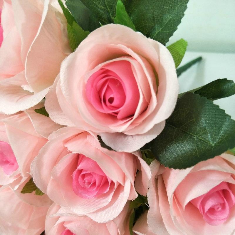 18 Маленьких Розартифициальный Букет Цветочная Композиция Букет Невесты Свадебная Вечеринка