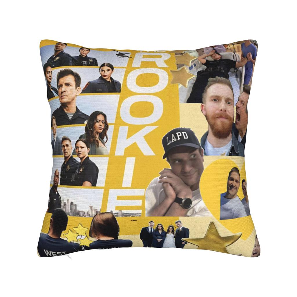 Decorative Pillowcases The Rookie Tv Show Accessories Seat Throw Pillow Case Cover Square Style Multi Size
