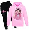 Kawaii Mis Pastelitos Kiyimlari Bolalar Pulover Sweatshirtlar+Shimlar 2 dona To'plamlar O'g'il bolalar Multfilm Sport Kostyumi Bolalar Kiyimi Qizlar Kiyimlari