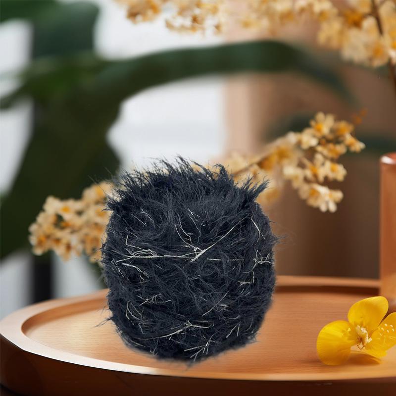 100 г/рулон DIY Crafting Искусственный мех норки Вязание крючком DIY Crafting Shining