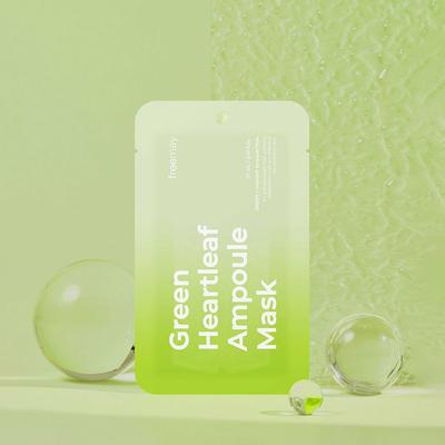 Маска-лист Green Heartleaf Ampoule 1 шт.