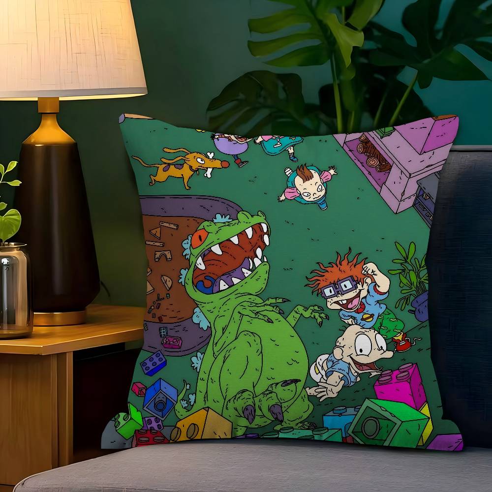 Мультяшная R-Rugrats Забавная Наволочка Декоративная Подушка Диван Домашний Декор Чехол Наволочки