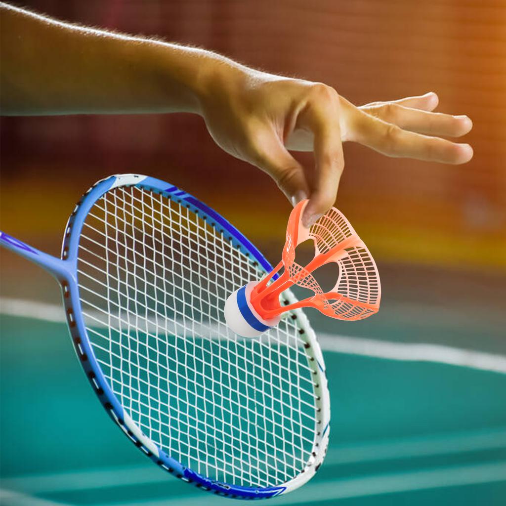 3шт нейлоновые воланы прочные пластиковые воланы для бадминтона в помещении и на открытом воздухе для занятий спортом бадминтон