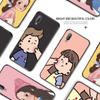 Мультфильм Милая Пара Прогноз Любви Чехол Для Телефона Красивая Девушка Мальчик Корпус