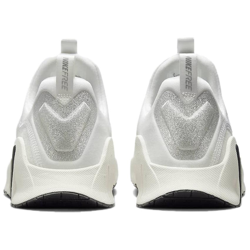 Nike Free Metcon 6 Premium Summit White Black Women Sneakers Sail Metallic-Silver FZ1695-101