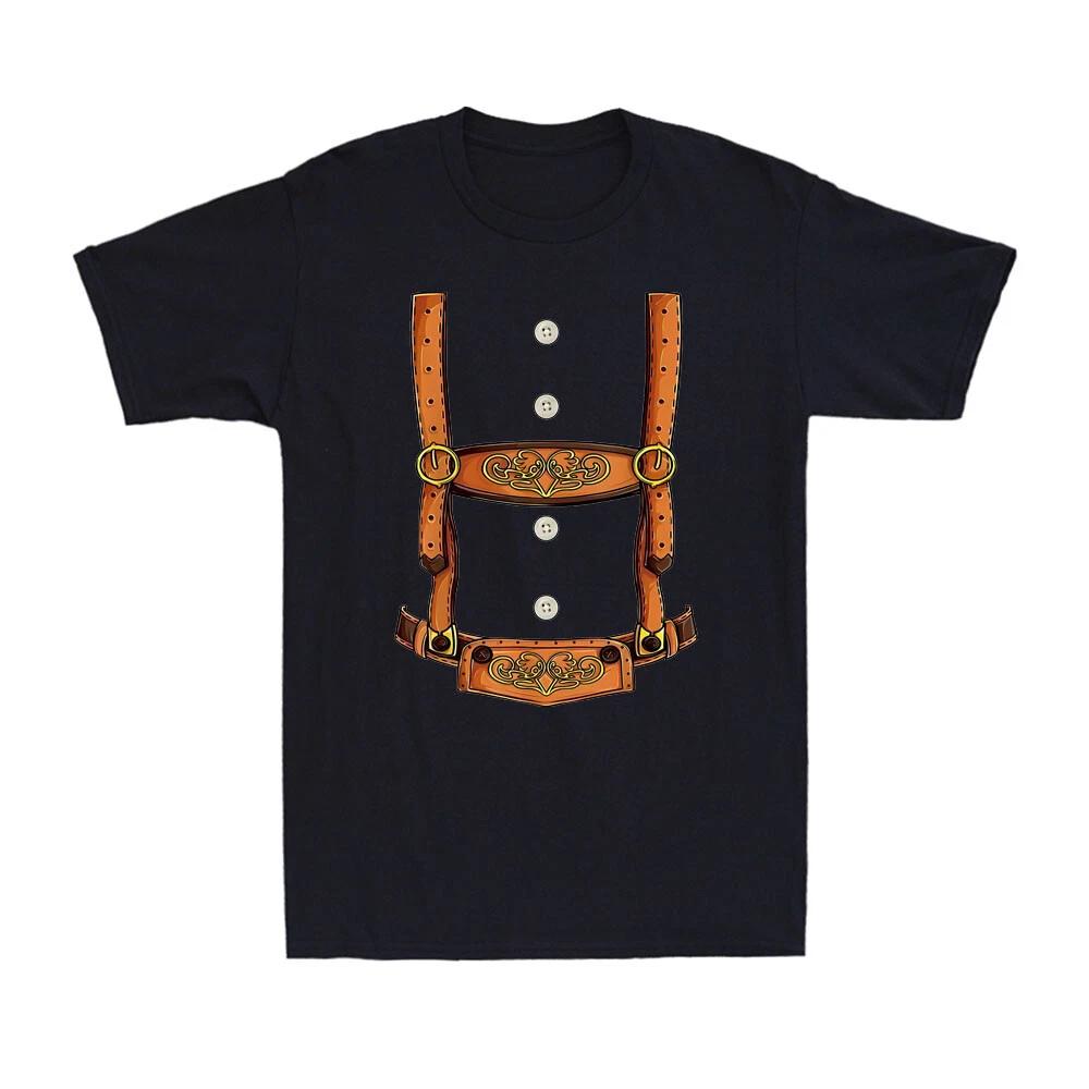 Lederhosen Apparel T-Shirt Oktoberfest German Beer Drinking Lovers Men's T-Shirt