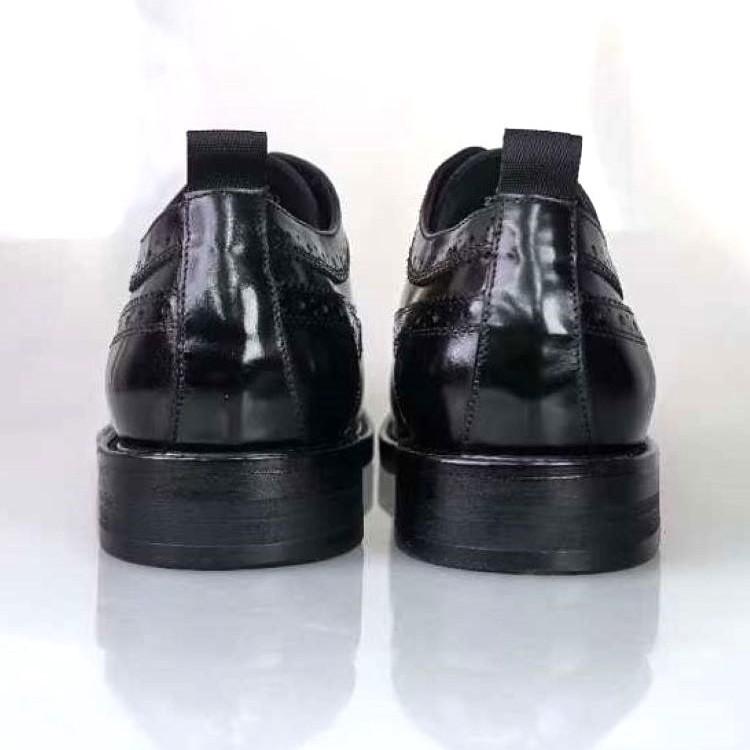 Мужская обувь ручной работы Goodyear Hip Leather Brock Carved Leather Outside. Деловые повседневные кожаные туфли. Обувь больших размеров. Свадебные туфли.