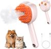 Steam Cat Brush, Steam Skin-friendly Hair Removal Grooming Tool for Hair Removal and Hairy Pets