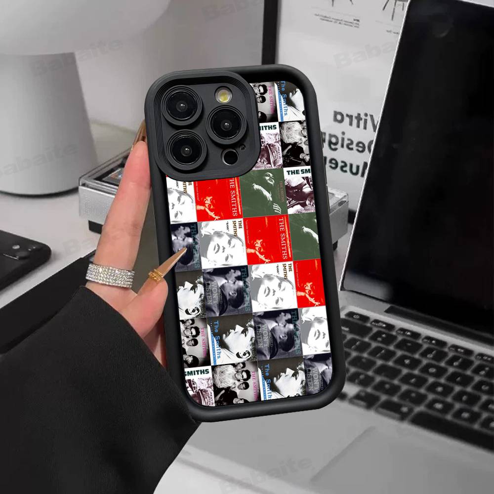 Чехол для телефона The S-Smiths Силиконовый Мягкий Чехол Для IPhone 17 16 14 13 12 11 15 Pro Max Plus Air Cover