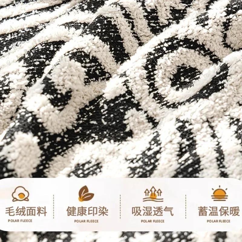 Плед Bohemia с кисточками, хлопковое полотенце для дивана, для домашних животных, детей, защитный чехол для дивана, для путешествий, пикников, домашнего декора